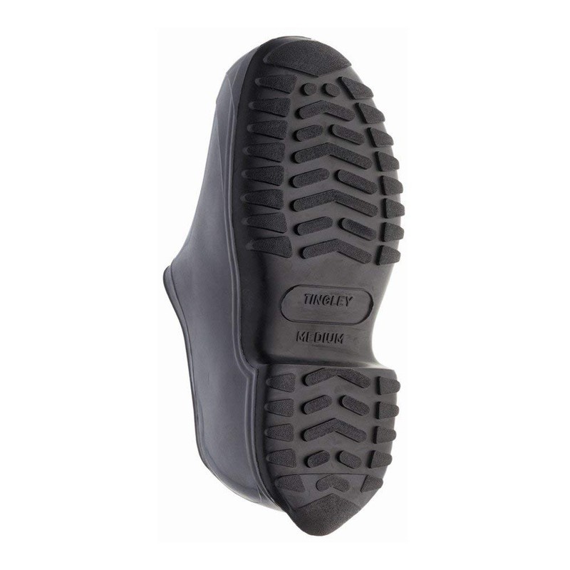 Tingley 1300 Work Rubber Overshoe, Medium, Black