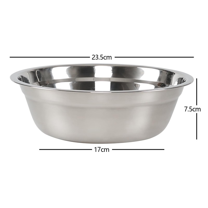 Xyskin Mixing Bowl Set of 4, Stainless Steel Nesting Bowls