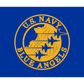 CafePress U.S. Navy Blue Angels Circle Throw Blanket Super Soft Fleece Plush Throw Blanket, 60"x50"