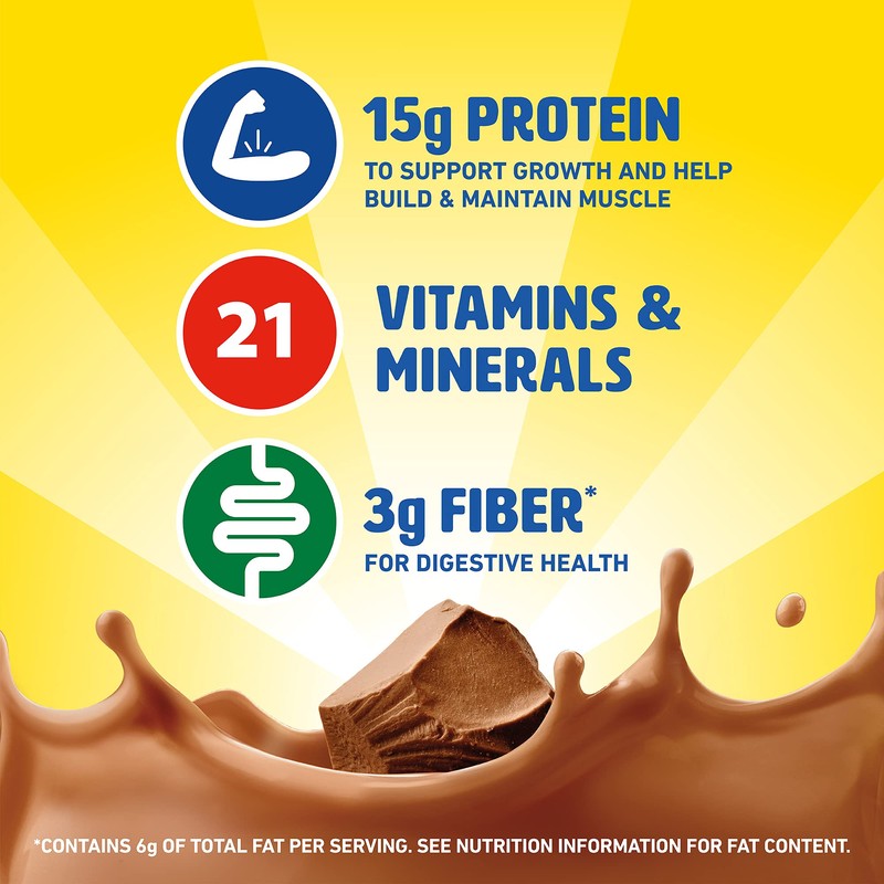 Carnation Breakfast Essentials High Protein with Fiber Ready-to-Drink, 8 FL