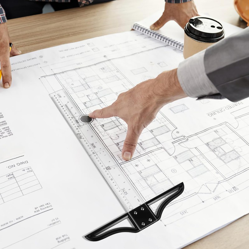 ULTECHNOVO T Square -18 Inch/ 45cm T Ruler, T-Square Plastic