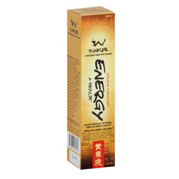 Yunker Energy Drink 1 Oz (pack Of 4)