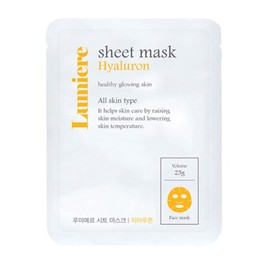 Ready (Beauty) [Department Store] [Ready] Lumiere Sheet Mask Pack 50 Sheets Hyaluronic Acid Whitening Moisturizing / [백화점] [레디] 루미에르 시트 마스크팩 50매 히아루론 미백 수분 공급