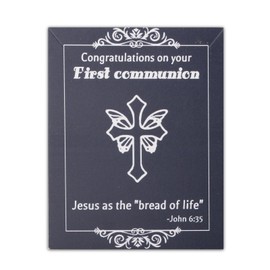 FEELMEM First Communion Gifts for Girls First Communion Chalice Pendant Necklace Catholic Jewelry Christian Baptism Gift (Chalice Necklace)