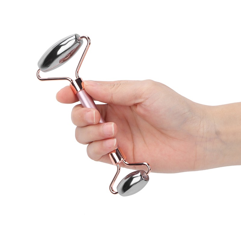 Face Roller Terahertz Power Stone Facial Beauty Roller Massager Gua
