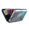 ELFISH Mini RFID Aluminum Wallet Credit Cards Holder Business Card