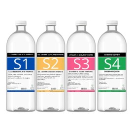 Kit De 4 Soluciones Para Hidra- Facial +1 Gel Neutro Gratis!