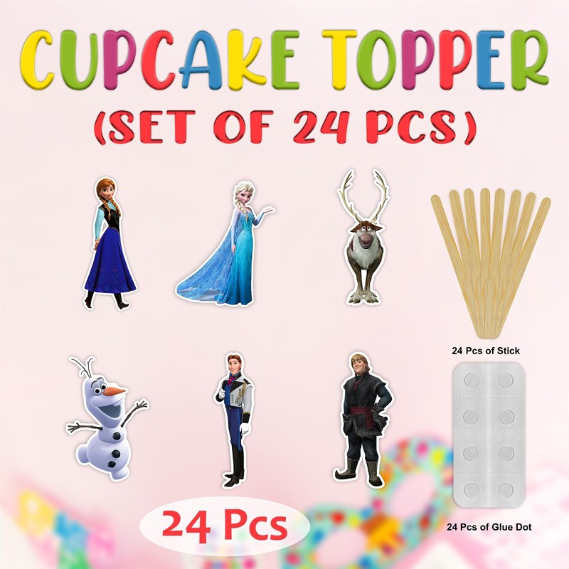 Frozn CupCake Topper