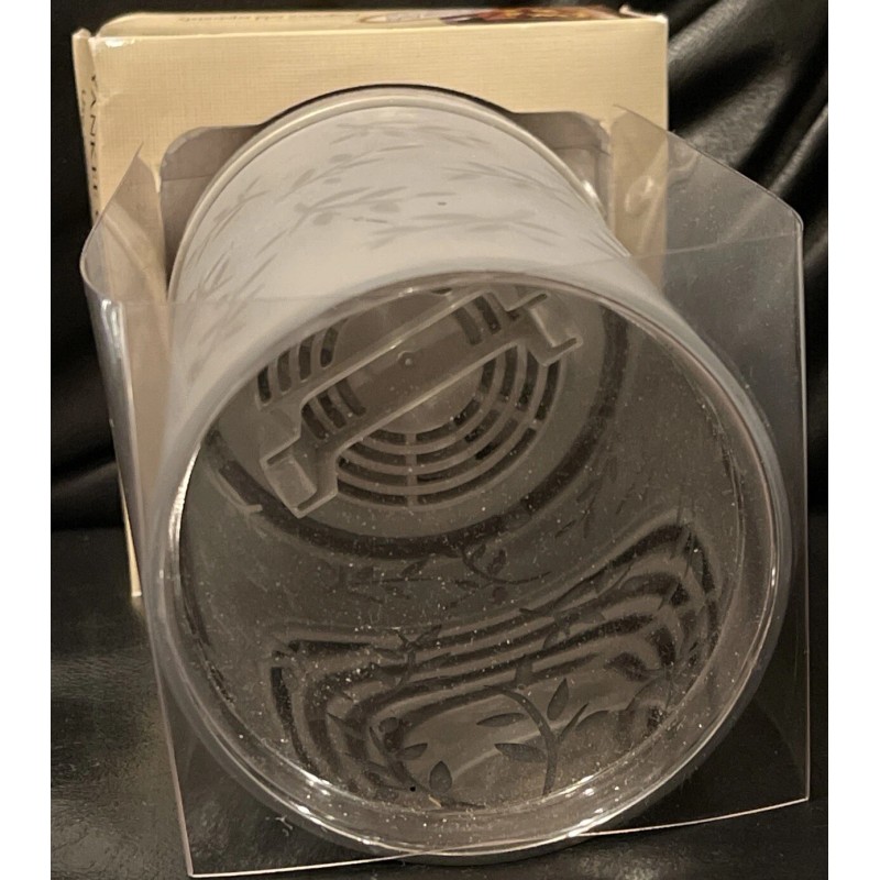 YANKEE CANDLE ScentLight Fragrance Diffuser Cordless LIGHTS RARE 2011 SILVER