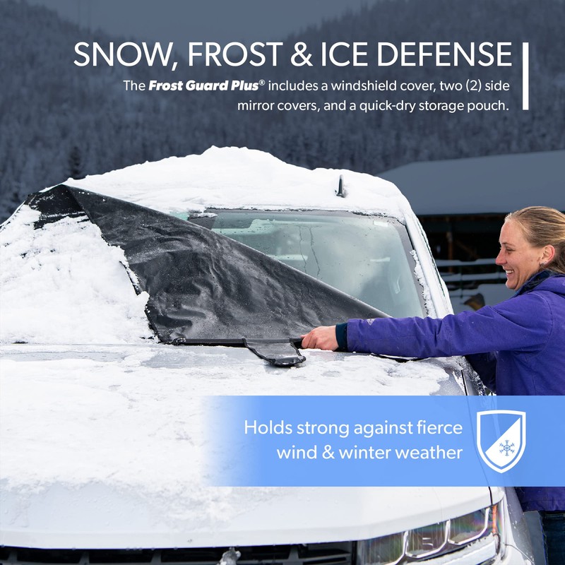 FrostGuard Plus | Winter Windshield Cover for Ice and Snow,