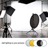 Julius Studio [2-Pack] 32" 5-in-1 Photography Collapsible Light Disc Reflector,