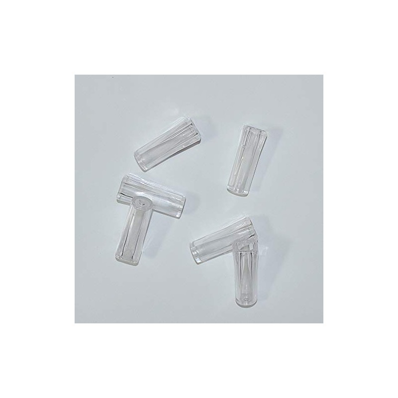 Pull Cord Tassel, 6Pack, Clear Plastic