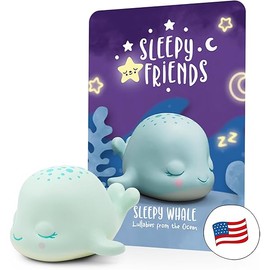 Tonies Sleepy Friends: Lullabies from The Ocean Audio Toy Figurine Featuring Sleepy Whale