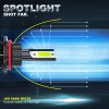 AQJ 9007 HB5 LED Headlight Bulbs Conversion Kit High Low