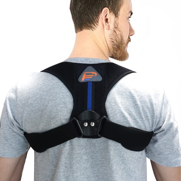 Posture Corrector for Men Women,Adjustable Upper Back Brace for Posture Support,Shoulder Straps for Back Neck Shoulder, Back Straightener for Hunchback Correction