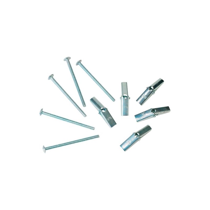 ClosetMaid 2877 Wall Anchors and Screws for Drywall, 5-Pack