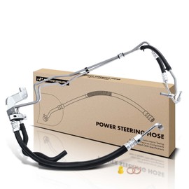 A-Premium Power Steering Pressure & Return Hoses Line Assembly Compatible with Nissan Frontier 2001-2004, Xterra 2001-2004, 3.3L, Pump to Rack/Gear to Reservoir/Cooler