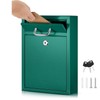 Yaocom Locking Mailbox with Key for Outdoor 12.2 x 8.5