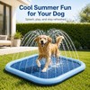 79" Dog Splash Pad for Backyard Water Play – Extra