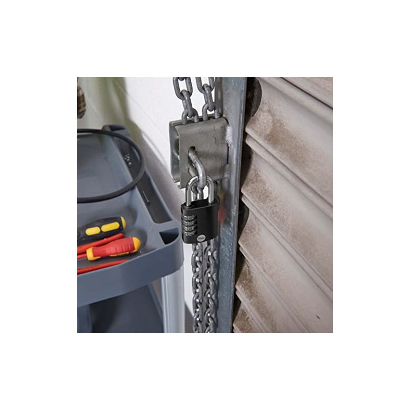 Yale 2 Pack 4 Digit Combination Lock Outdoor Waterproof Padlock