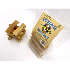 Yak Cheese Himalayan Chew - Himalayan Yak Milk - Natural Yak Cheese Chew, Long Lasting Dog Treats for Aggressive Chewers (Small -10 Stick)