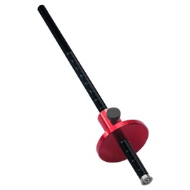 Woodworking Scribe Tool,Aluminum Alloy Wood Marking Gauge for Carpenter | Woodworking Scribing Aid, Easy Grip Parallel Lines Drawing Aid for Solid Wood Plywood