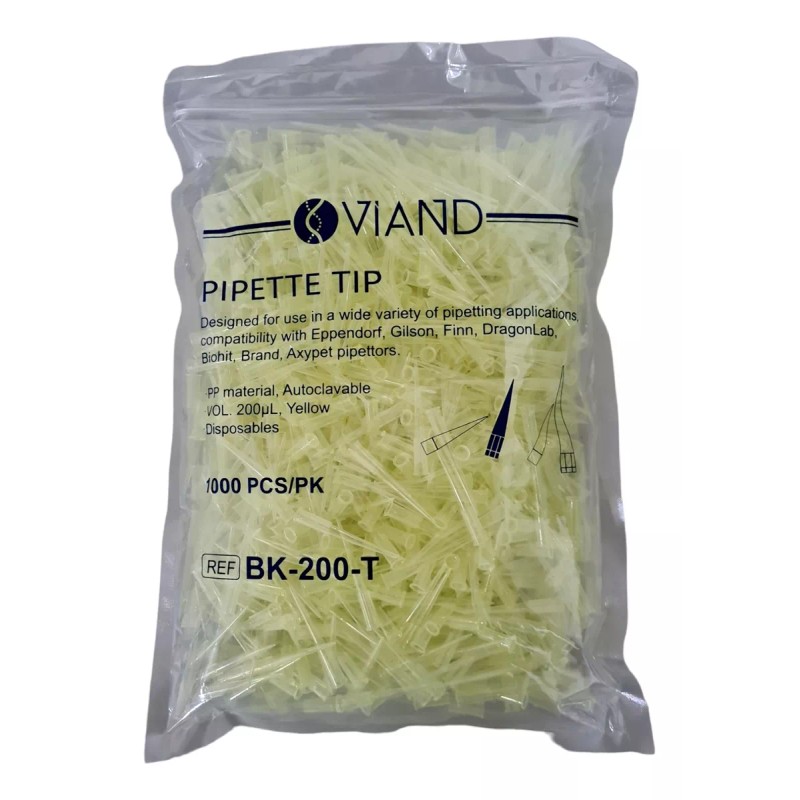 VIAND Puntas Esteriles Para Micropipeta Pk/3pzs 10, 200, 1000ul
