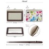 [Granthunk] Colorful Ink ID Card Holder with Neck Strap, Black