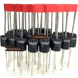 Ltvystore 30PCS 15Amp Diode Schottky Blocking Diodes Compatible for Solar Cells Panel,15SQ045 Schottky
