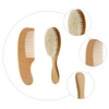 BESPORTBLE 1Set Shampoo Brush and Wool Comb Gentle Bath Brush