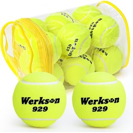 Pelotas de Tenis, Pelotas de Tenis Presurizadas de Fieltro Extra Resistente Alta Calidad, Tenis de Goma de Alta Elasticidad, Juego Interior y Exterior, Mascota Juguetes
