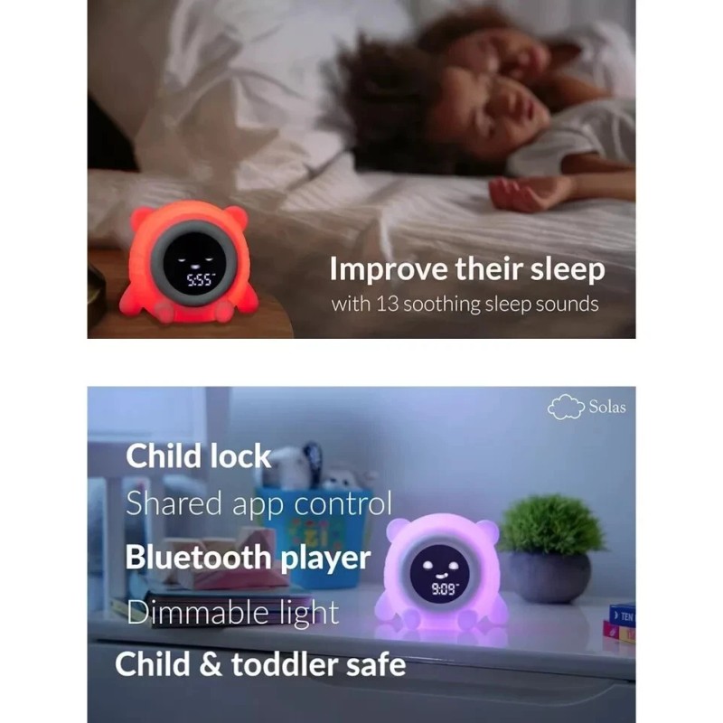 Solas Starlight Kids Alarm Clock
