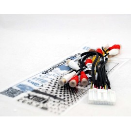 Xtenzi RCA Cord Assembly Harness Audio Video Compatible with Pioneer AVIC X850BT AVIC X8510BT AVIC X950BH AVIC Z150BH (CDP 1540)