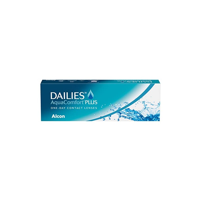 Dailies AquaComfort Plus Tageslinsen weich | 30 Stück | BC