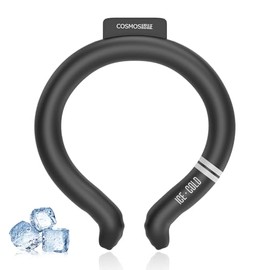 2024 Ice Neck Ring, Naturally Freezing at 18°C, Cool Ring, Smart Ice Neck Cooler, Ultra Lightweight, Neck Cooling, Cooling, Cooling Goods, PCM, Repeated Usable, For Adults and Children, Gift,