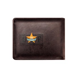 jimmyxqw Embroidered Bad Mother Leather Wallet bad mother f ker wallet leather (jet-black)