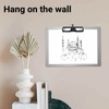 Metal Clipboard, A4 Size Stainless Steel Clipboard, Hanging Clipboard, Writing
