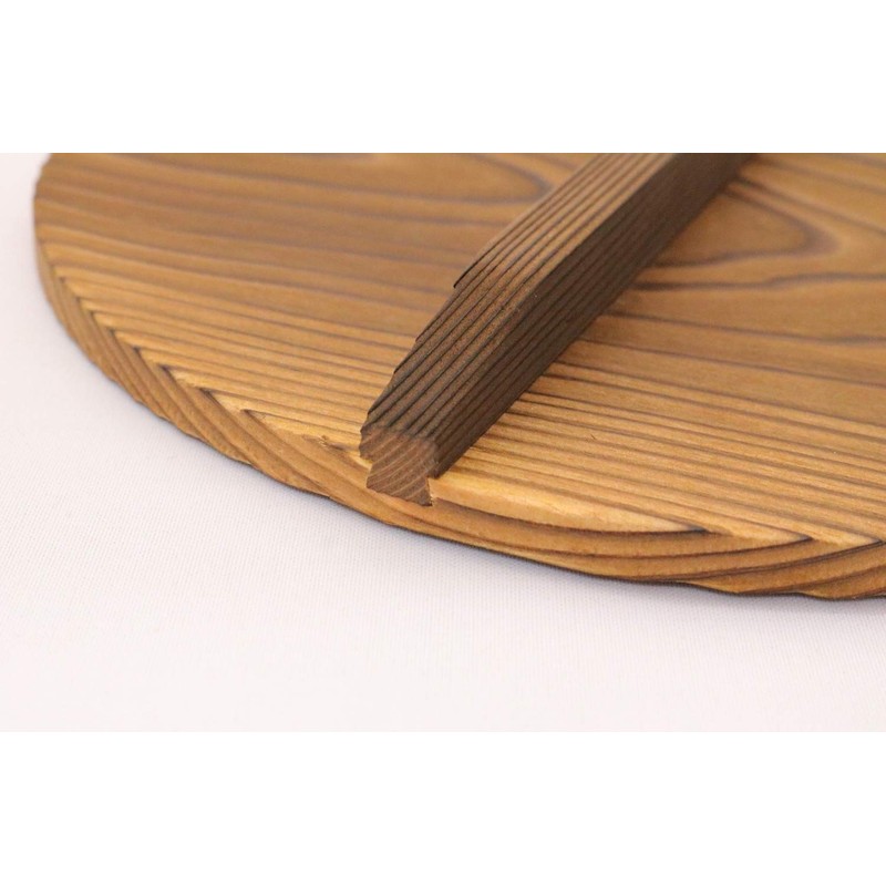 Ichihara Woodworking Lid 22307 Potted Cedar 14.2 inches (36 cm)
