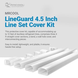 MrCool LineGuard 4.5" Line Set Cover - 12 ft