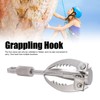 Outdoor Survival Hook Stainless Steel Foldable Climbing Grappling Hook for
