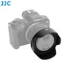 JJC Universal-Gegenlichtblende 49 mm, Tulpenblende, umgekehrte Schnalle, kompatibel mit Canon