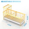 Cisily Gold Sponge Holder for Kitchen Sink, Sink Caddy Organizer