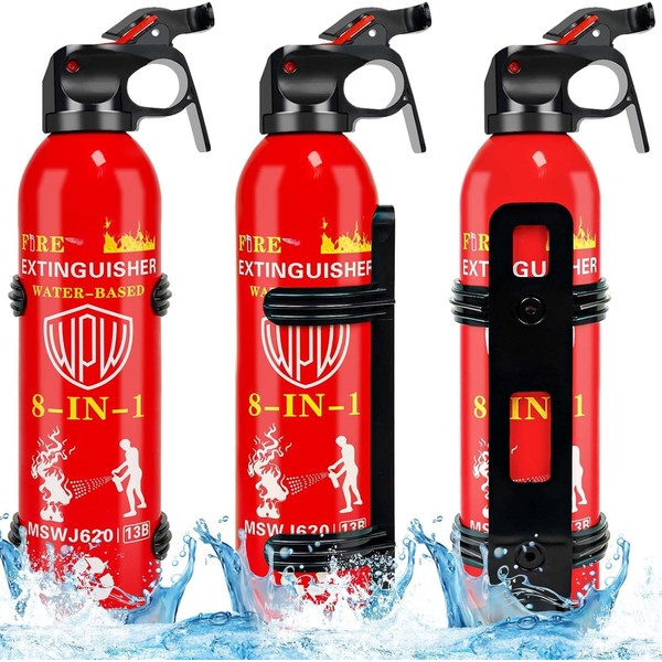 WPW Upgraded 8-in-1 Fire Extinguisher for Home with Wall Mount
