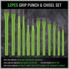 SWANLAKE 28-piece Punch and Chisel Set, Including Pin Punches, Taper