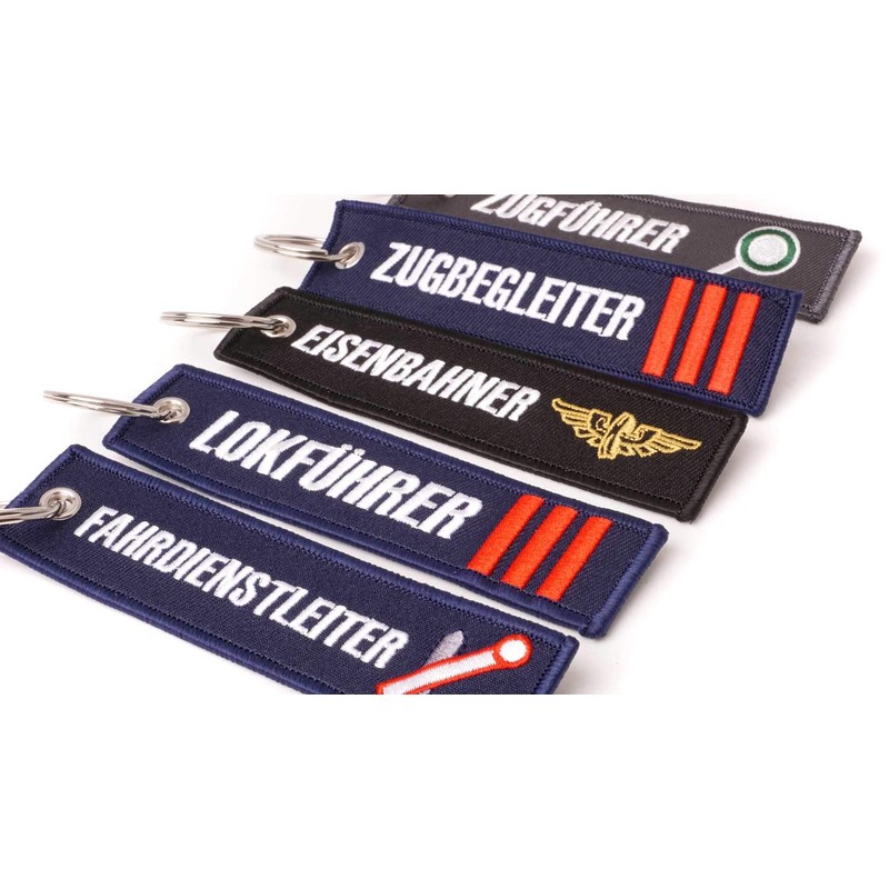 Fitwish Engine Driver Key Fob Dark Blue