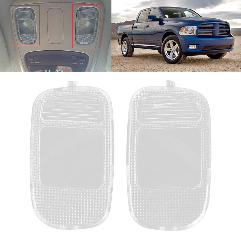 Front Dome Light Lens Cover 05183270AA Fit for Dodge Ram