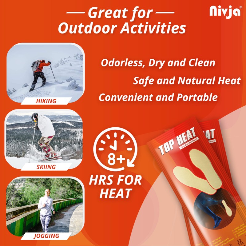 Top Heat Foot Warmers – 5 Pairs - 8 Hours