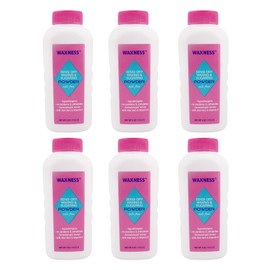 Waxness Sensi-Dry Waxing & Sugaring Powder 4 Oz Pack of 6