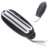 11K Dual Hot Rail Humbucker Pickup Ceramic Magnet ABS Electric