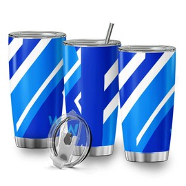 Tumbler Carlos Insulated Sainz Stainless Williams Steel Travel Formula 20 Oz One Tea Iced Coffee Hot